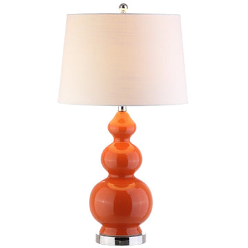 Bowen 27.5" Ceramic LED Table Lamp - JONATHAN Y